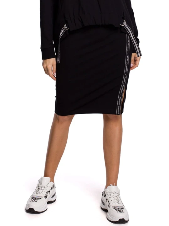Zdjęcie produktu made of emotion Spódnica w kolorze czarnym rozmiar: XL
