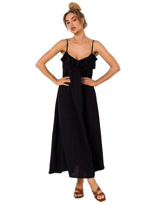 Zdjęcie produktu made of emotion Sukienka w kolorze czarnym rozmiar: M