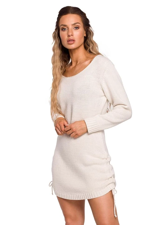 Zdjęcie produktu made of emotion Sukienka w kolorze kremowym rozmiar: L/XL