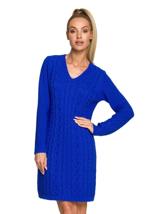 Zdjęcie produktu made of emotion Sukienka w kolorze niebieskim rozmiar: L/XL