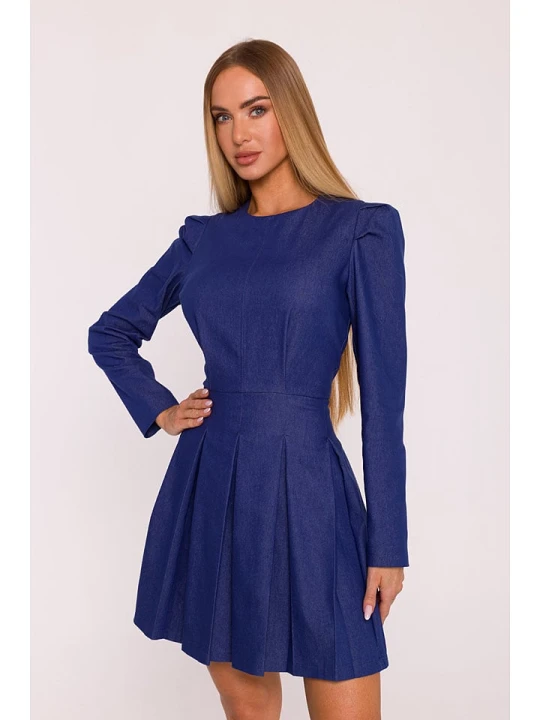 Zdjęcie produktu made of emotion Sukienka w kolorze niebieskim rozmiar: XL
