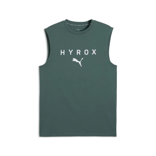 Zdjęcie produktu Męska koszulka bez rękawów PUMA × HYROX, Akcesoria, Zielony Herb Garden
