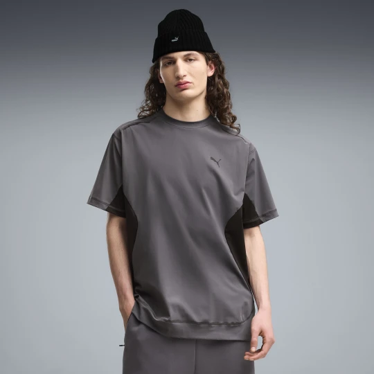 Zdjęcie produktu Męska koszulka o luźnym kroju PUMATECH Warp Knit, Odzież, Szary