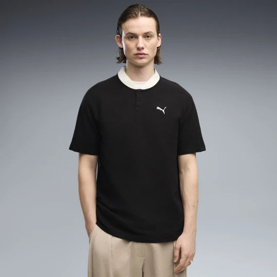 Zdjęcie produktu Męska koszulka polo PUMA Class o luźnym kroju, Odzież, Czarny