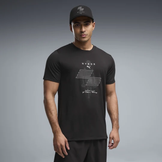 Zdjęcie produktu Męska koszulka PUMA x HYROX CLOUDSPUN ThermoAdapt, Akcesoria, Czarny