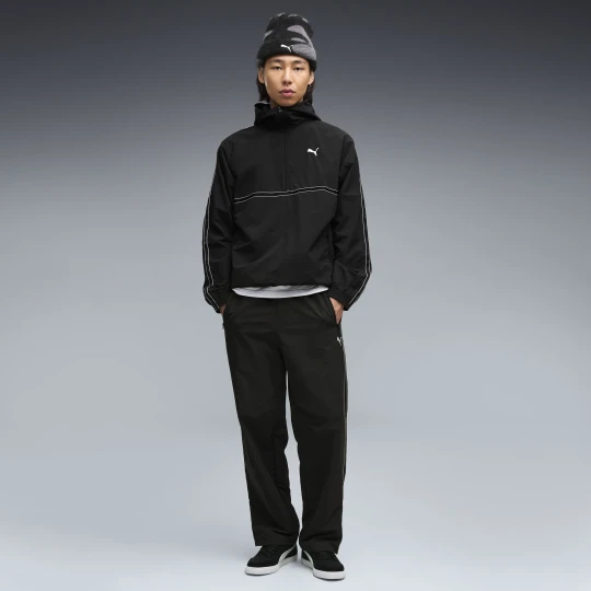 Zdjęcie produktu Męskie spodnie dresowe PUMA Class Relaxed Pinnacle Woven, Akcesoria, Czarny