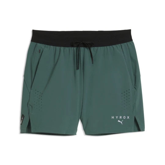 Zdjęcie produktu Męskie szorty PUMA x HYROX PWRMODE 5", Akcesoria, Zielony