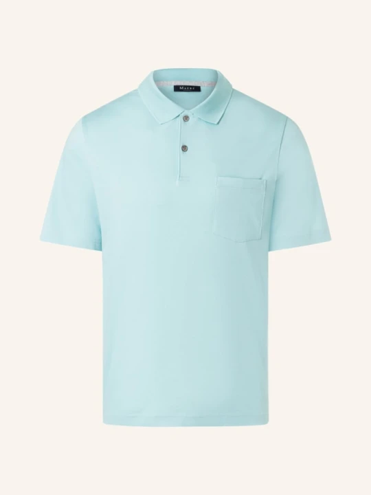 Zdjęcie produktu Maerz Muenchen Koszulka Polo Z Dżerseju blau TURKUSOWY