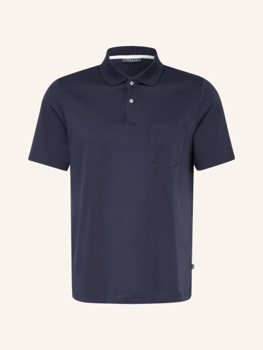 Zdjęcie produktu Maerz Muenchen Koszulka Polo Z Dżerseju blau GRANATOWY