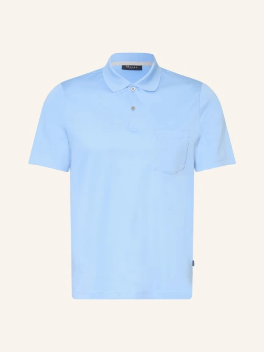 Zdjęcie produktu Maerz Muenchen Koszulka Polo Z Dżerseju blau JASNONIEBIESKI