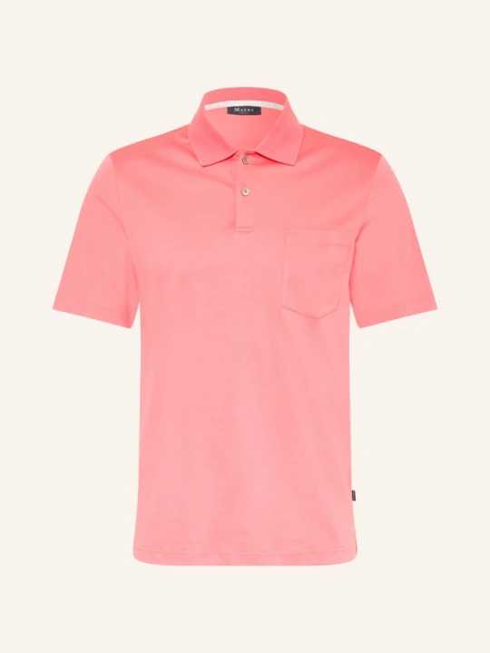 Zdjęcie produktu Maerz Muenchen Koszulka Polo Z Dżerseju pink JASNOCZERWONY