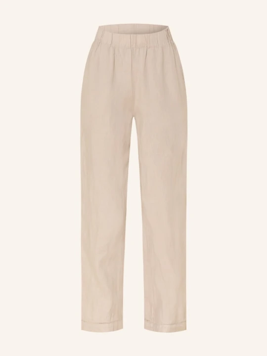 Zdjęcie produktu Maerz Muenchen Spodnie 7/8 Z Lnu beige