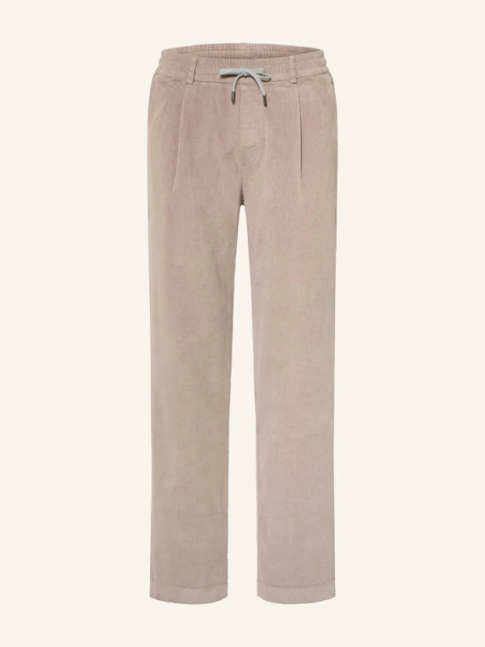 Zdjęcie produktu Maerz Muenchen Spodnie Z Sztruksu Typu Chino O Regularnym Kroju beige