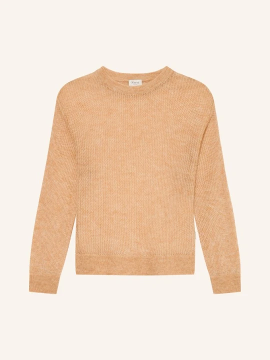 Zdjęcie produktu Maerz Muenchen Sweter Z Alpaki beige JASNOBRĄZOWY