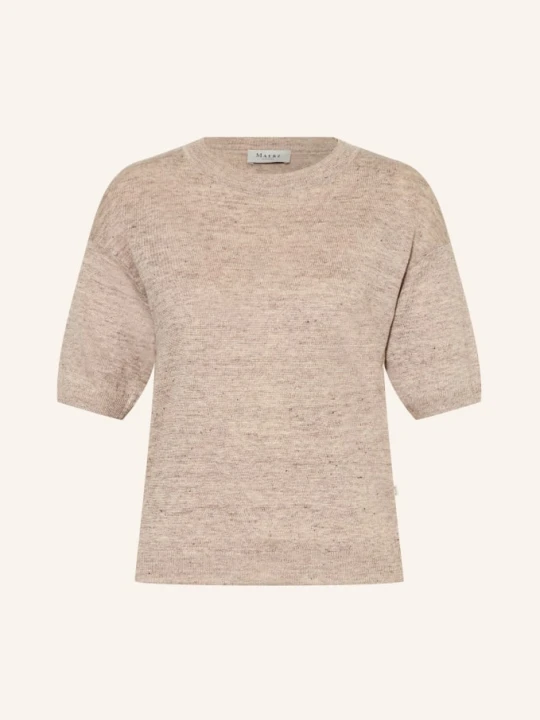Zdjęcie produktu Maerz Muenchen Sweter Z Dzianiny Lnianej beige