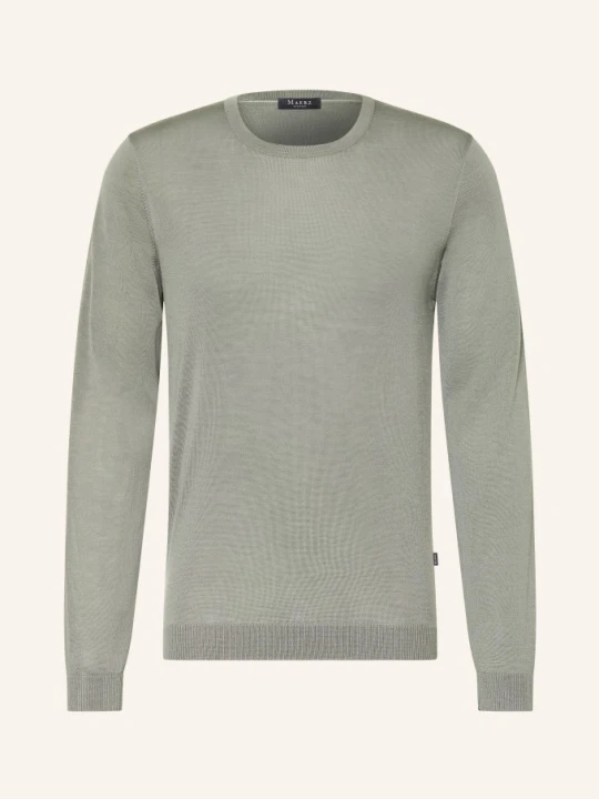 Zdjęcie produktu Maerz Muenchen Sweter Z Wełny Merino gruen KHAKI