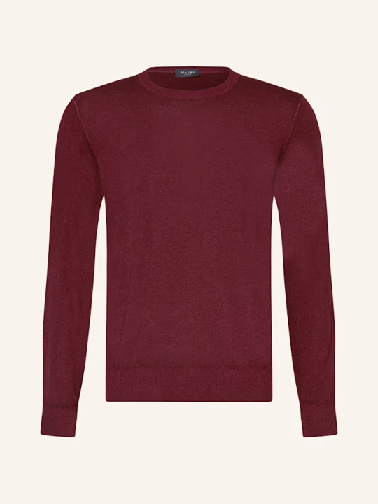 Zdjęcie produktu Maerz Muenchen Sweter Z Wełny Merino rot CIEMNOCZERWONY