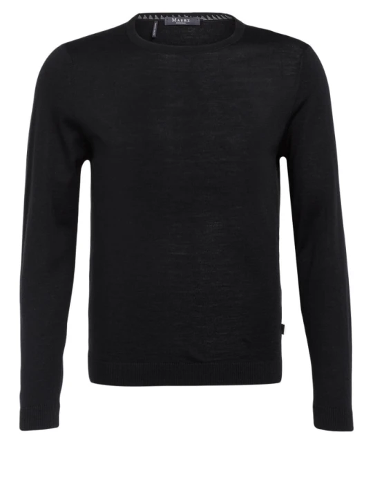 Zdjęcie produktu Maerz Muenchen Sweter Z Wełny Merino schwarz CZARNY
