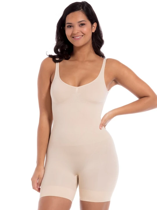 Zdjęcie produktu MAGIC Bodyfashion body z głębokim wycięciem z tyłu Kobiety beżowy