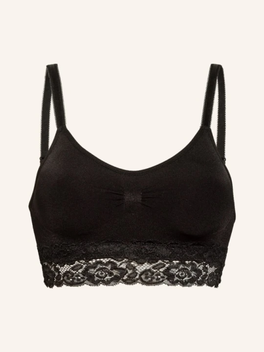 Zdjęcie produktu Magic Bodyfashion Gorset Comfort Bra Spaghetti Lace schwarz CZARNY