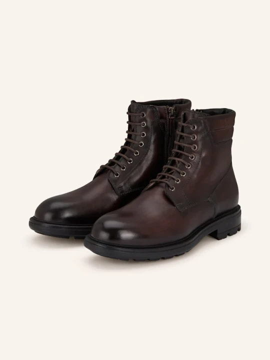 Zdjęcie produktu Magnanni Botki Sznurowane Army braun CIEMNOBRĄZOWY
