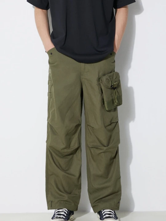 Zdjęcie produktu Maharishi spodnie M.A.L.I.C.E. M51 Cargo Pants Cotton Hemp Twill 28 zielony