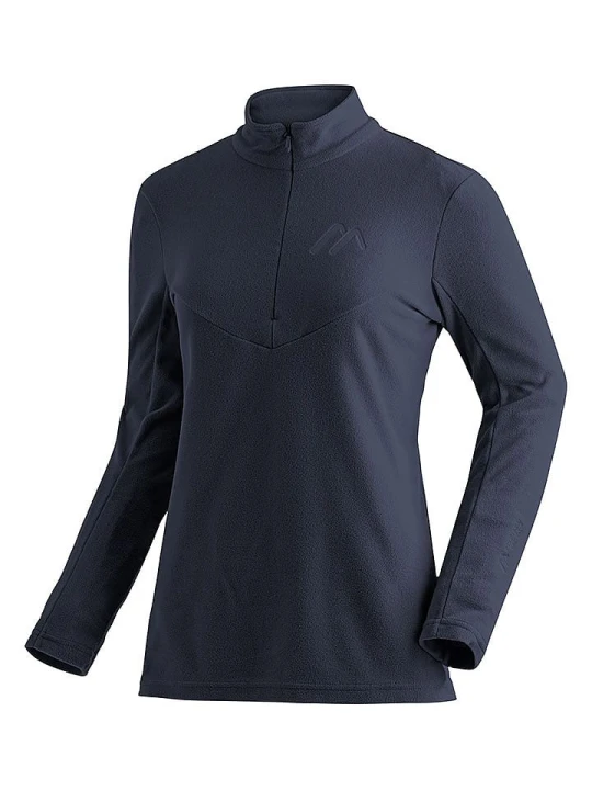 Zdjęcie produktu Maier Sports Bluza polarowa "Denise" w kolorze granatowym rozmiar: 38