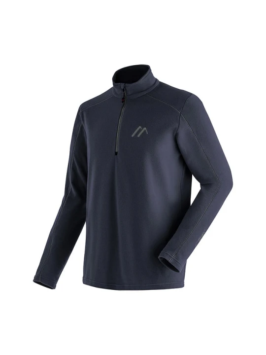 Zdjęcie produktu Maier Sports Bluza polarowa "Dennis" w kolorze granatowym rozmiar: 50