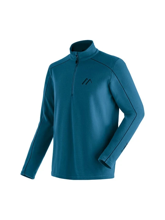 Zdjęcie produktu Maier Sports Bluza polarowa "Dennis" w kolorze morskim rozmiar: 48