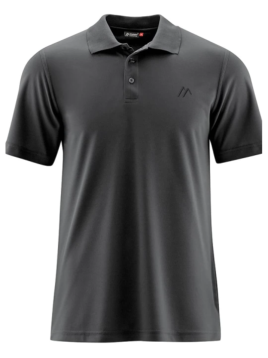 Zdjęcie produktu Maier Sports Funkcyjna koszulka polo w kolorze czarnym rozmiar: S
