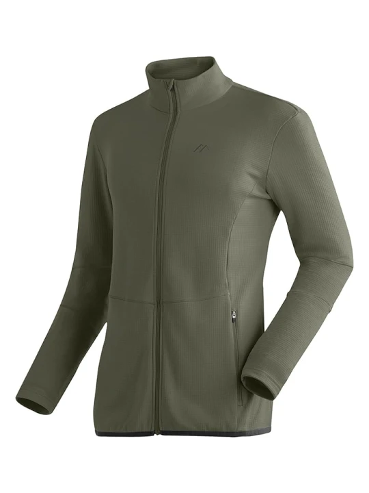 Zdjęcie produktu Maier Sports Kurtka polarowa "Sinaia" w kolorze khaki rozmiar: 52