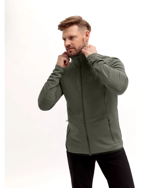Zdjęcie produktu Maier Sports Kurtka polarowa "Sinaia" w kolorze khaki rozmiar: 60