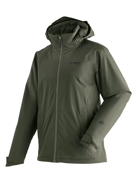 Zdjęcie produktu Maier Sports Kurtka turystyczna "Metor Therm Rec" w kolorze khaki rozmiar: 52
