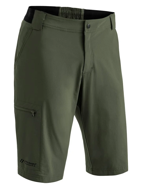 Zdjęcie produktu Maier Sports Szorty funkcyjne "Norit" w kolorze khaki rozmiar: 50