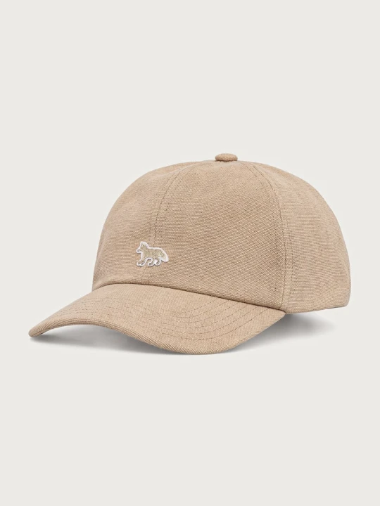 Zdjęcie produktu Maison Kitsuné Baby Fox czapka z daszkiem bawełniana