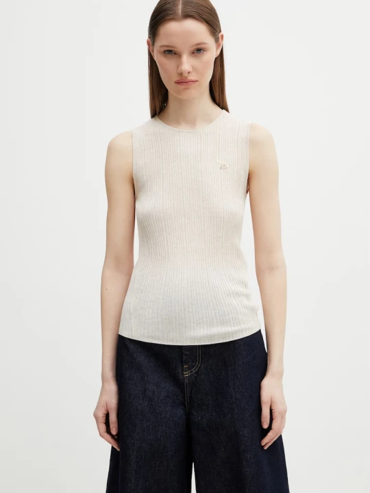 Zdjęcie produktu Maison Kitsuné Baby Fox top z bawełną damski