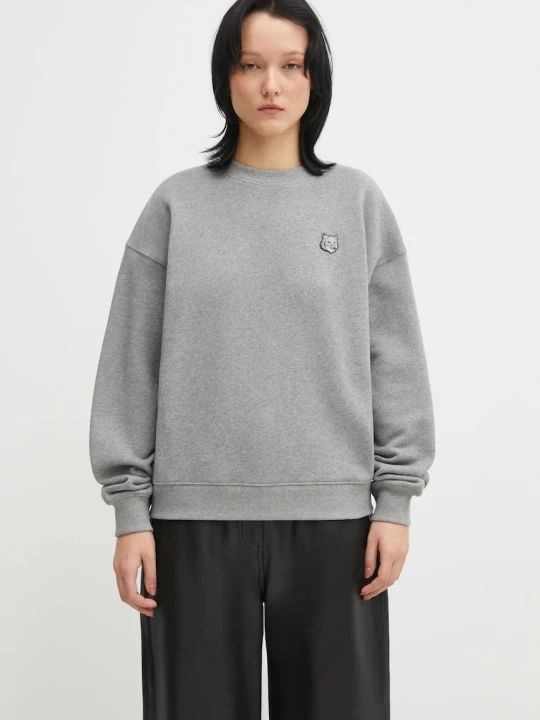 Zdjęcie produktu Maison Kitsuné bluza bawełniana Bold Fox Head Patch