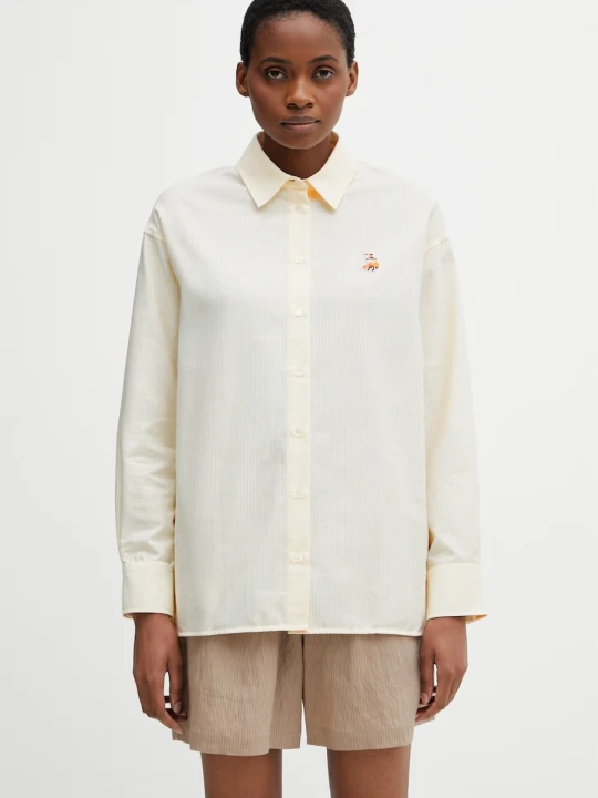 Zdjęcie produktu Maison Kitsuné Dreaming Fox koszula bawełniana damska