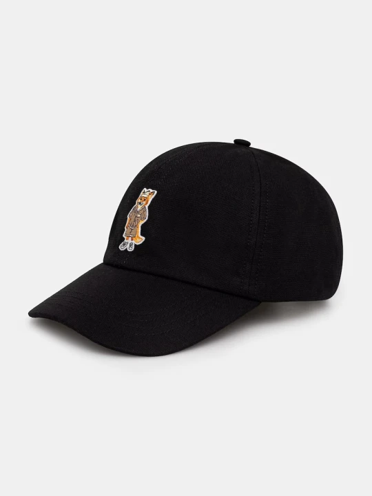Zdjęcie produktu Maison Kitsuné Dressed Fox czapka baseballowa bawełniana