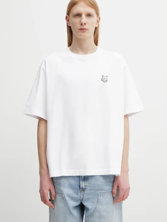 Zdjęcie produktu Maison Kitsuné Fox Head t-shirt bawełniany męski