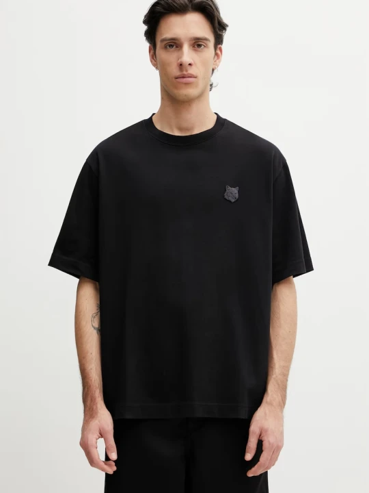 Zdjęcie produktu Maison Kitsuné Fox Head t-shirt męski bawełniany