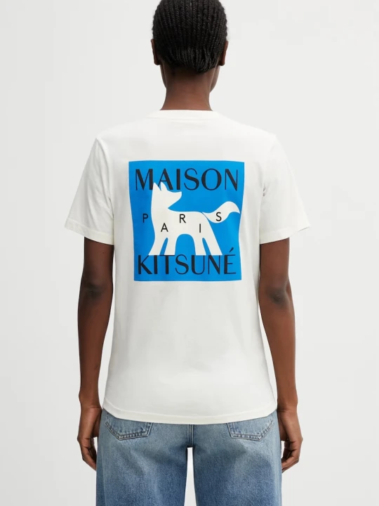 Zdjęcie produktu Maison Kitsuné Gallery fox t-shirt bawełniany damski