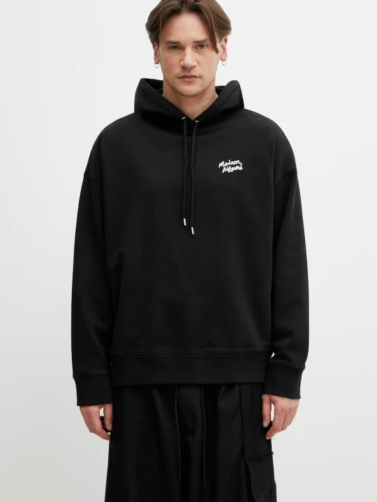 Zdjęcie produktu Maison Kitsuné Handwriting bluza z kapturem bawełniana męska