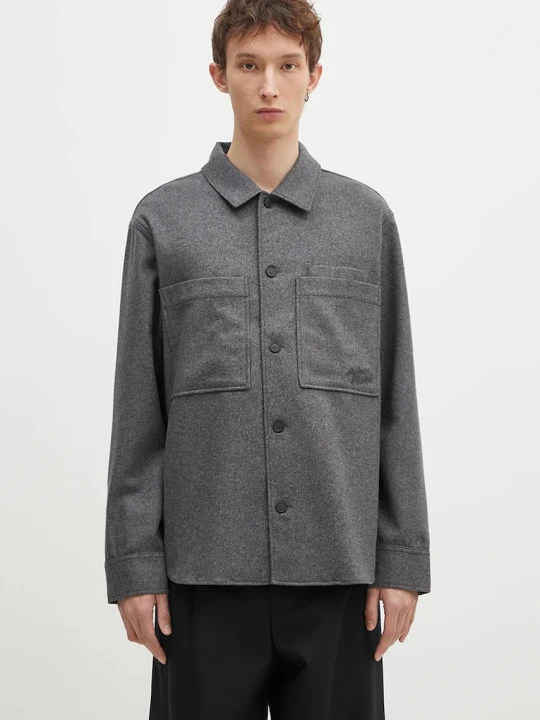 Zdjęcie produktu Maison Kitsuné koszula wełniana Overshirt