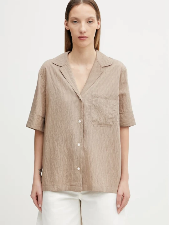 Zdjęcie produktu Maison Kitsuné koszula z modalem damska