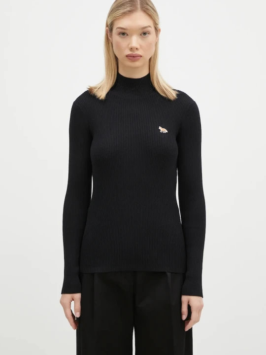 Zdjęcie produktu Maison Kitsuné sweter wełniany Baby Fox Patch