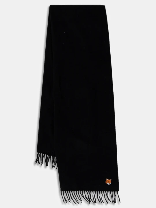 Zdjęcie produktu Maison Kitsuné szalik wełniany Fox Head