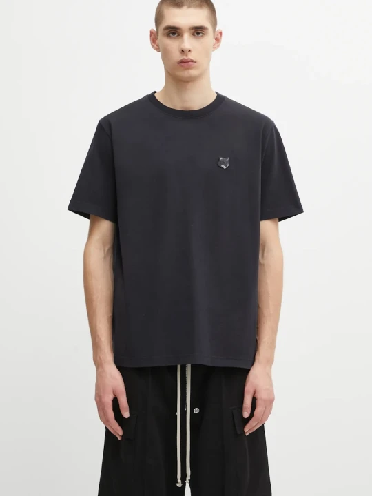 Zdjęcie produktu Maison Kitsuné t-shirt bawełniany Bold Fox Head Patch Comfort Tee Shirt