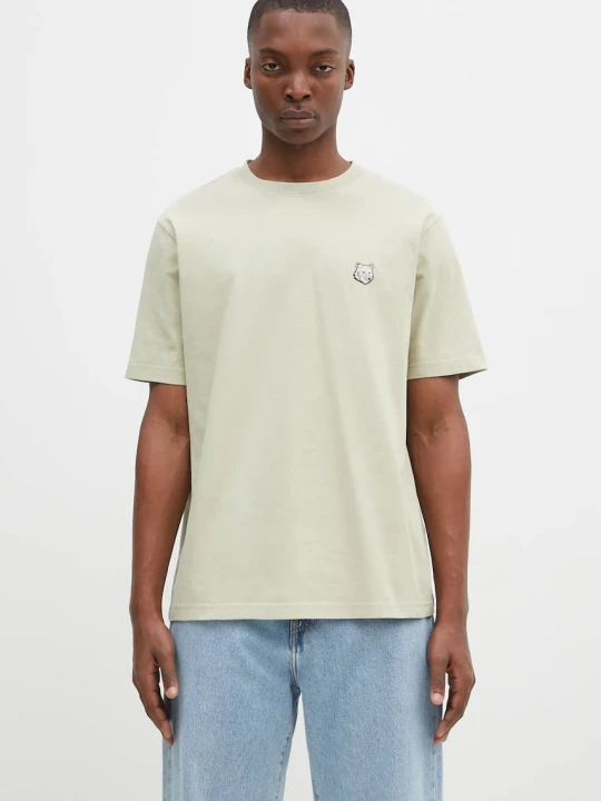 Zdjęcie produktu Maison Kitsuné t-shirt bawełniany Bold Fox Head Patch Comfort Tee Shirt