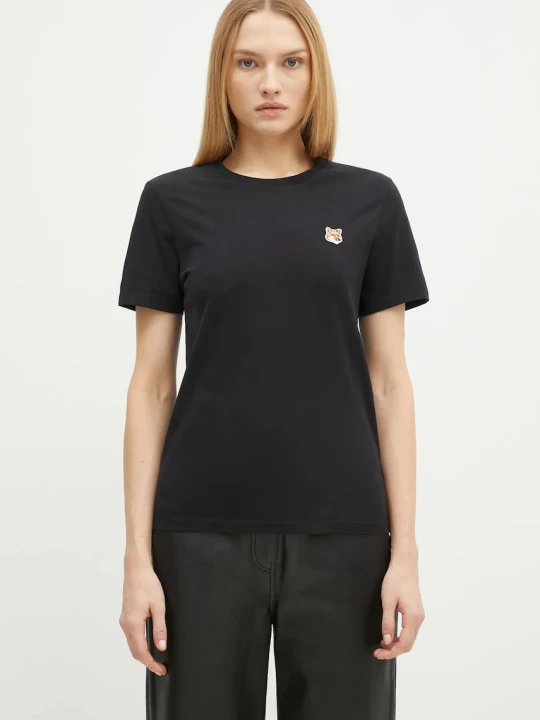 Zdjęcie produktu Maison Kitsuné t-shirt bawełniany Fox Head Patch